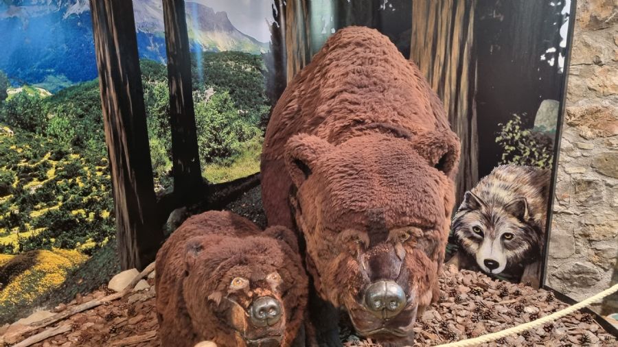 מוזיאון קטן בכניסה לשביל המנזרים